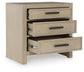 Calmoro California King Bookcase Bed with Mirrored Dresser and Nightstand