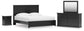 Maribel King Panel Bed, Dresser, Mirror and Nightstand