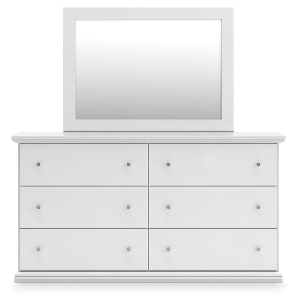 Bostwick Shoals Full Panel Bed, Dresser, Mirror, Chest and Nightstand