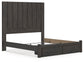Parlayon King Panel Storage Bed, Dresser, Mirror, Chest and Nightstand