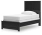 Maribel Twin Panel Bed, Dresser and Mirror