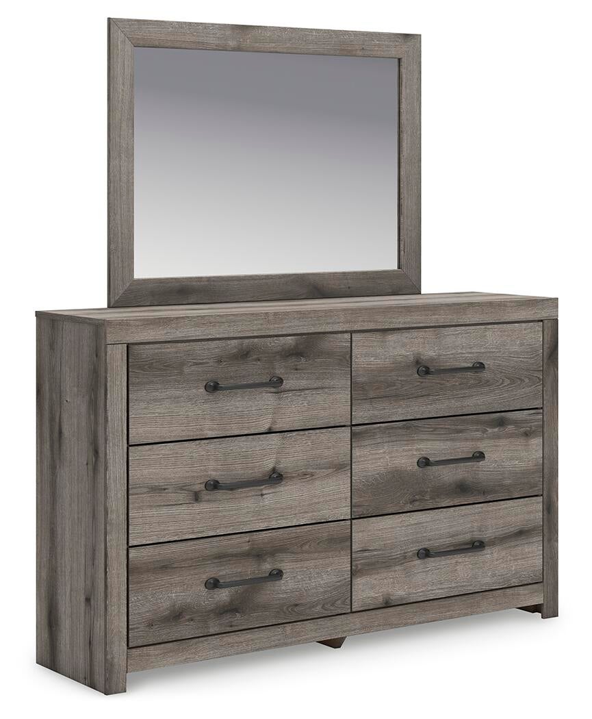 Urbanoore Twin Panel Bed, Dresser, Mirror and Nightstand