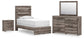 Urbanoore Twin Panel Bed, Dresser, Mirror and Nightstand