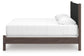 Cadmori King Upholstered Panel Bed, Dresser and Mirror