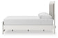 Birmonton Queen Upholstered Panel Platform Bed, Dresser and Mirror