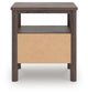 Cadmori Full Upholstered Panel Platform Bed, Dresser, Mirror and Nightstand