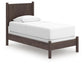 Cadmori Twin Panel Bed, Dresser and Mirror