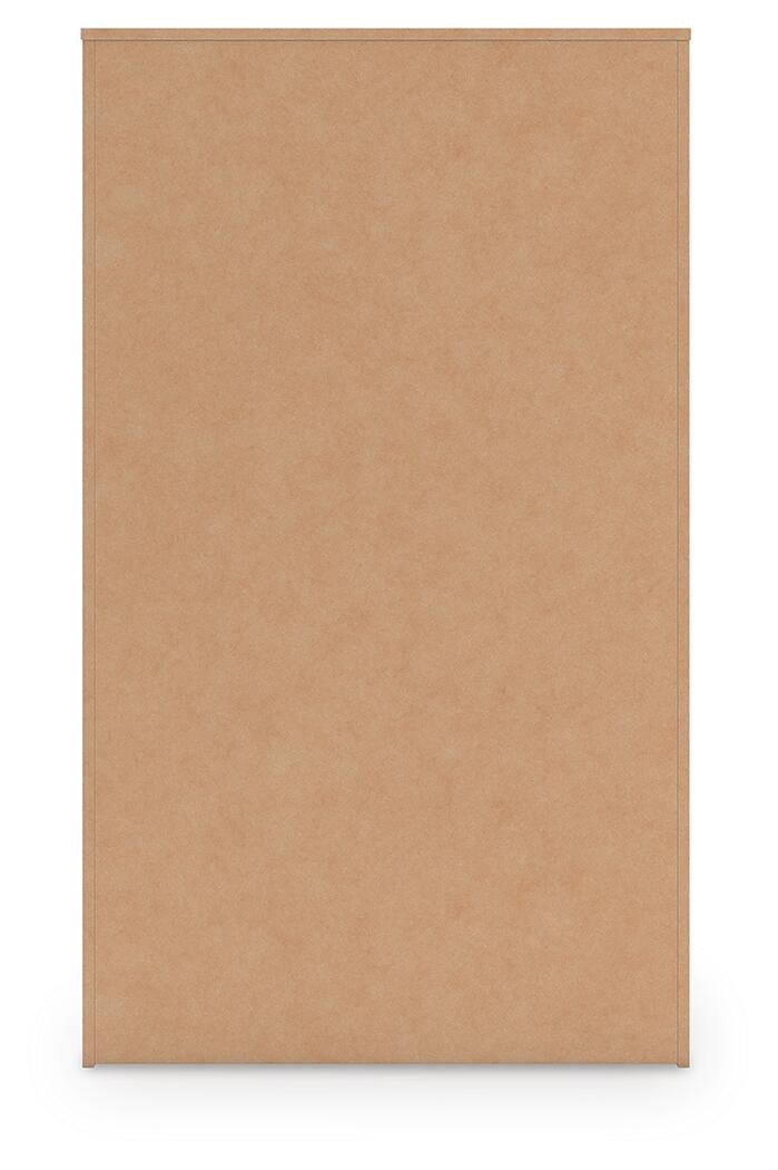 Birmonton Queen Upholstered Panel Platform Bed, Dresser, Mirror and Nightstand