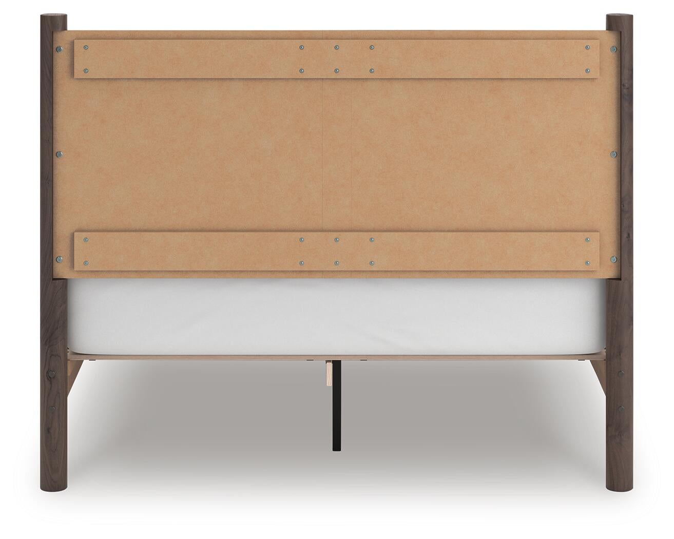 Cadmori Queen Panel Platform Bed, Dresser, Mirror and Nightstand