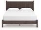 Cadmori King Panel Platform Bed, Dresser and Mirror