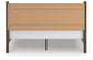 Cadmori King Panel Platform Bed, Dresser and Mirror