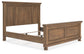 Vandenmore King Panel Bed with Mirrored Dresser