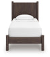 Cadmori Twin Panel Platform Bed, Dresser and Mirror