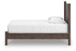 Cadmori Twin Panel Platform Bed, Dresser and Mirror