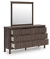 Cadmori Twin Panel Bed, Dresser, Mirror, Chest and Nightstand