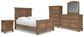 Vandenmore Queen Panel Bed with Mirrored Dresser, Chest and Nightstand