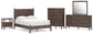 Cadmori Full Panel Bed, Dresser, Mirror, Chest and Nightstand
