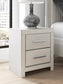 Birmonton King Upholstered Bed, Dresser, Mirror, Chest and Nightstand