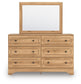 Galletyn Queen Panel Bed with Mirrored Dresser