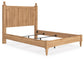 Galletyn Queen Panel Bed with Mirrored Dresser
