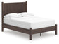Cadmori Full Panel Platform Bed, Dresser, Mirror and Nightstand