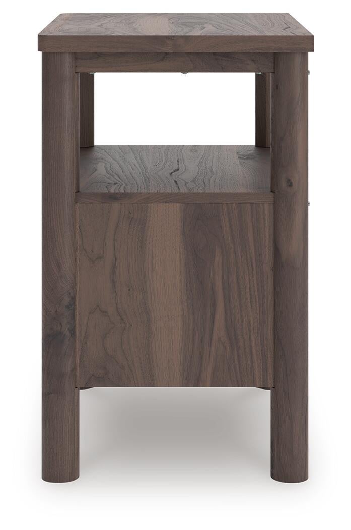 Cadmori Full Panel Platform Bed, Dresser, Mirror and Nightstand