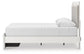 Birmonton Queen Upholstered Panel Platform Storage Bed, Dresser and Mirror
