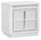 Chalanna California King Upholstered Storage Bed, Dresser and Mirror