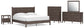 Cadmori King Panel Platform Bed, Dresser, Mirror, Chest and Nightstand