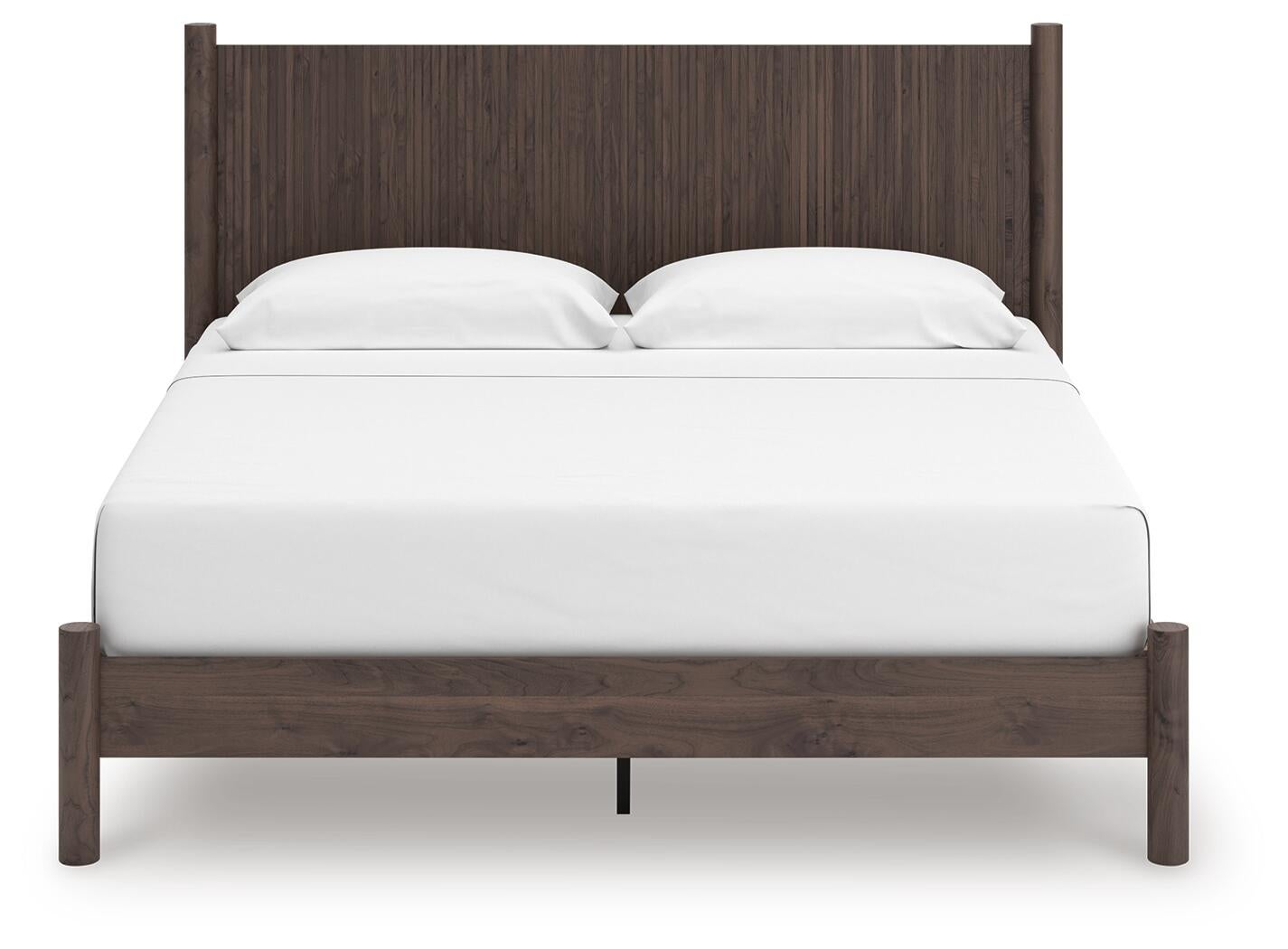 Cadmori King Panel Platform Bed, Dresser, Mirror, Chest and Nightstand