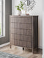 Cadmori King Panel Platform Bed, Dresser, Mirror, Chest and Nightstand