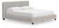 Birmonton California King Upholstered Bed, Dresser, Mirror, Chest and Nightstand