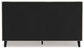 Cielden California King Upholstered Bed with Roll Slats, Dresser, Mirror and Nightstand