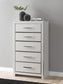 Birmonton Queen Upholstered Panel Platform Storage Bed, Dresser, Mirror, Chest and Nightstand