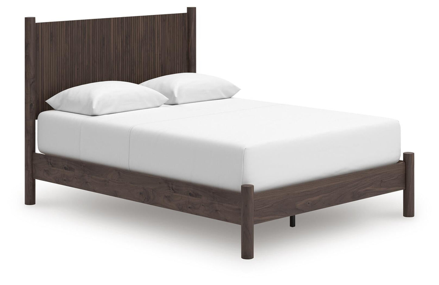 Cadmori Queen Panel Platform Bed, Dresser, Mirror, Chest and Nightstand