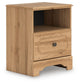 Galletyn King Panel Bed with Mirrored Dresser and Nightstand
