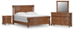 Chadworth California King Poster Bed with Mirrored Dresser and Nightstand