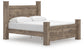 Keithland King Poster Bed, Dresser, Mirror and Nightstand