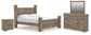 Keithland King Poster Bed, Dresser, Mirror and Nightstand