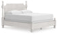 Chadworth California King Poster Bed, Dresser, Mirror and Nightstand