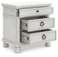 Chadworth California King Poster Bed, Dresser, Mirror and Nightstand