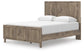 Keithland Queen Panel Bed with Mirrored Dresser