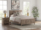 Keithland Queen Panel Bed with Mirrored Dresser