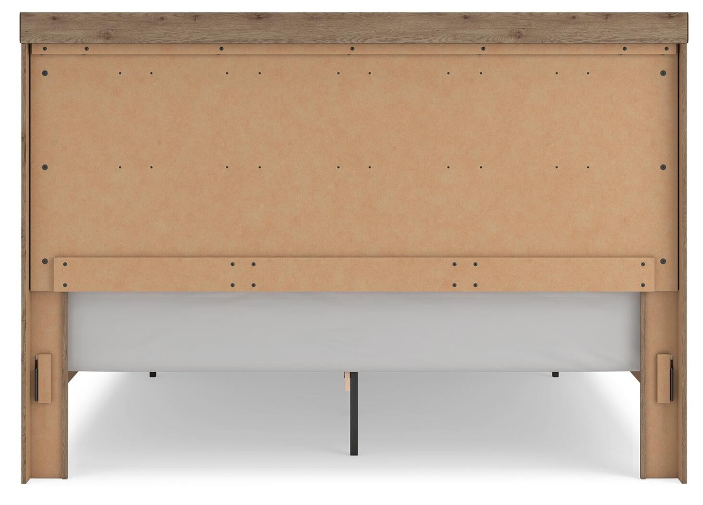 Garistyn King Panel Storage Bed, Dresser and Mirror