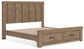 Garistyn King Panel Storage Bed, Dresser and Mirror
