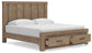 Garistyn King Panel Storage Bed. Dresser, Mirror and Nightstand