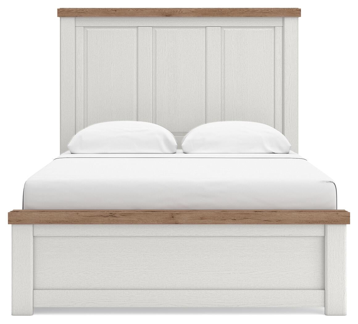 Savonport Queen Panel Bed with Storage. Dresser, Mirror and Nightstand