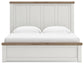 Savonport King Panel Bed with Storage. Dresser, Mirror and Nightstand