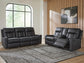 Mackmenville Reclining Sofa and Reclining Loveseat with Console