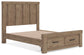 Garistyn Queen Panel Storage Bed, Dresser and Mirror